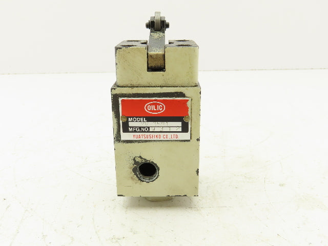 Yuatsuseiko Oilic YV3581 Directional Control Cam Lever Valve 2-Pos Spring Return