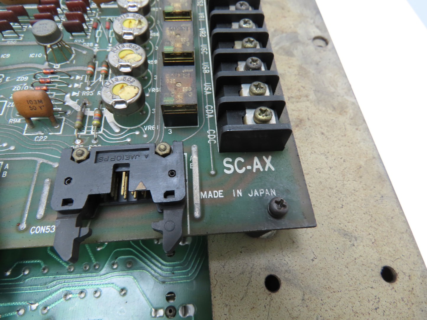 Mitsubishi DL-SCZ Spindle Controller 200V 75A No Fuse Breaker For CNC 3PH