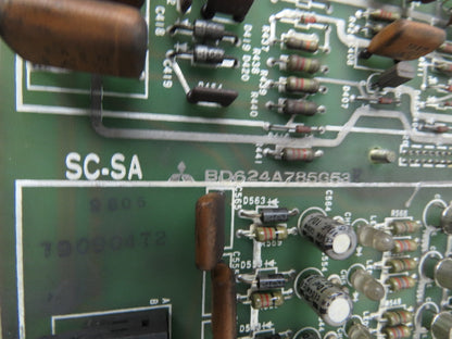 Mitsubishi DL-SCZ Spindle Controller 200V 75A No Fuse Breaker For CNC 3PH