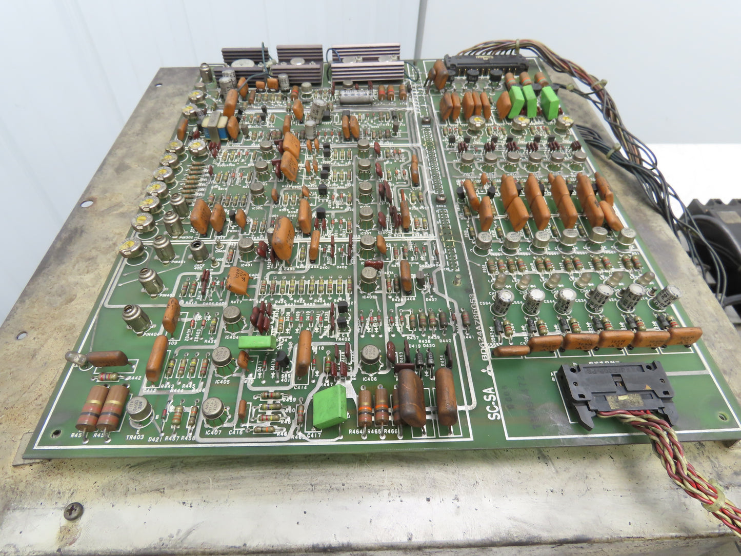 Mitsubishi DL-SCZ Spindle Controller 200V 75A No Fuse Breaker For CNC 3PH