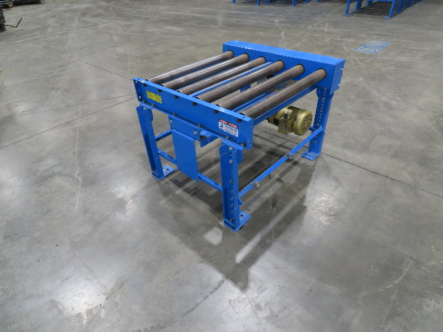 EMI 38"W x 36"L Chain Drive 2.5" Live Power Roller Conveyor 31"BF 1/2Hp 460V 3PH