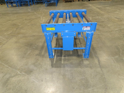 EMI 38"W x 36"L Chain Drive 2.5" Live Power Roller Conveyor 31"BF 1/2Hp 460V 3PH