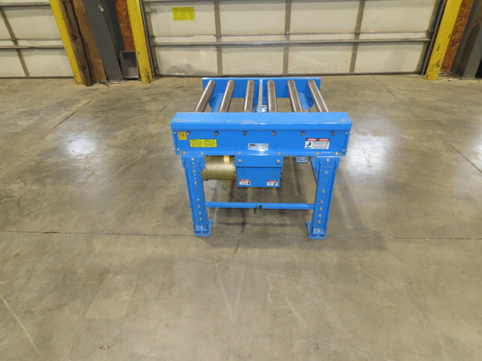 EMI 38"W x 36"L Chain Drive 2.5" Live Power Roller Conveyor 31"BF 1/2Hp 460V 3PH