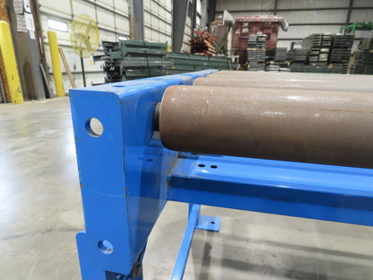 EMI 38"W x 36"L Chain Drive 2.5" Live Power Roller Conveyor 31"BF .33Hp 460V 3PH