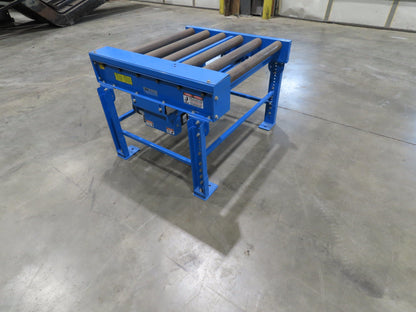 EMI 38"W x 36"L Chain Drive 2.5" Live Power Roller Conveyor 31"BF .33Hp 460V 3PH