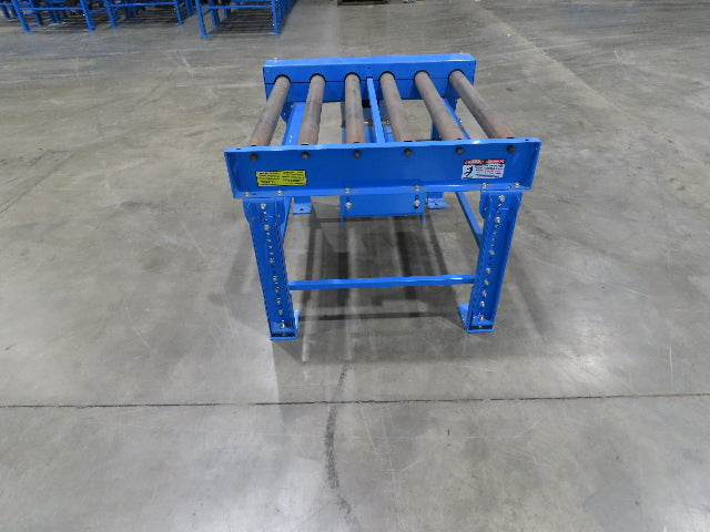 EMI 38"W x 36"L Chain Drive 2.5" Live Power Roller Conveyor 31"BF .33Hp 460V 3PH