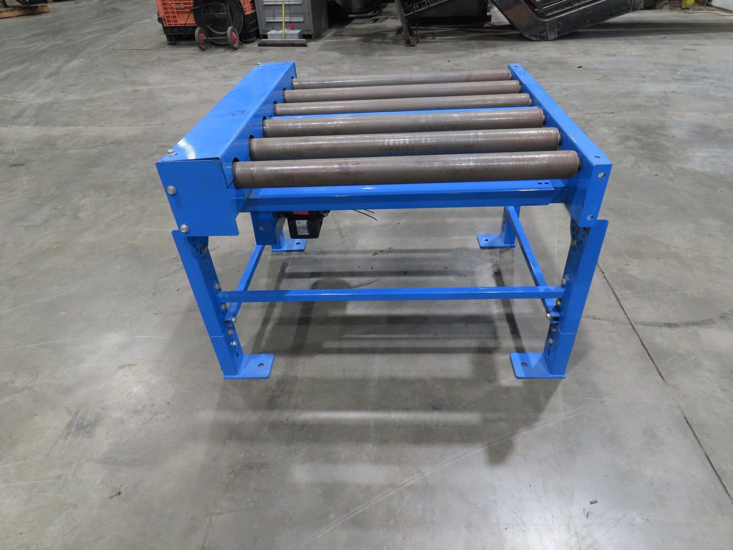 EMI 38"W x 36"L Chain Drive 2.5" Live Power Roller Conveyor 31"BF .33Hp 460V 3PH