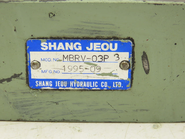 Shang Jeou MBRV-03P-3 Hydraulic Modular Reducing Valve