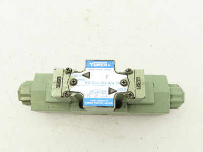 Yuken DSHG-04-3C4-D24-50 Directional Control Solenoid Valve 24VDC