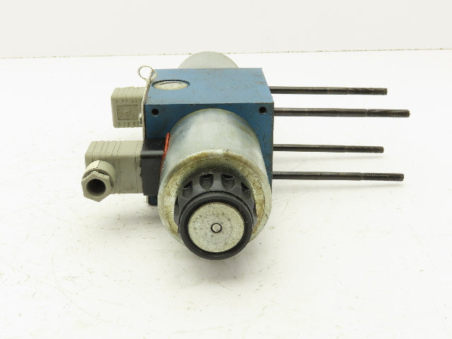 Rexroth 4WE10 E31/C-G24-N9-K4 Directional Control 4/3 Solenoid Valve 24VDC