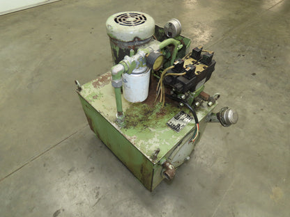 Parker Hannifin PU4367 Hydraulic Power Unit 16 Gallon Tank 6.6 GPM 450 PSI