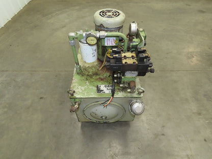Parker Hannifin PU4367 Hydraulic Power Unit 16 Gallon Tank 6.6 GPM 450 PSI
