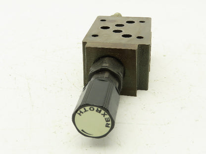 Rexroth ZDR 10 VP7-31/200YM/12 Pressure Reducing Sandwich Valve Pilot Operated