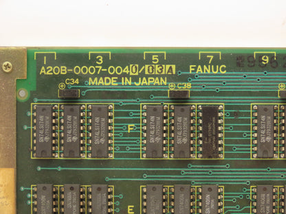 Fanuc A20B-0007-0040 6 Control I/O PLC PCB Circuit Board Module