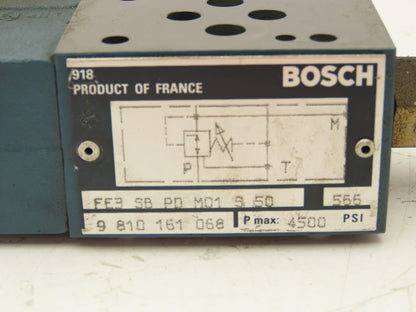 Bosch 9810161068 Hydraulic Pressure Reducing Valve 4500 PSI