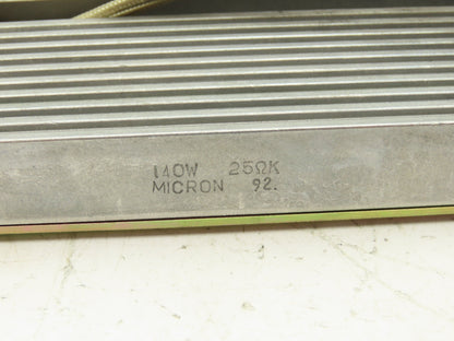 Micron 92 93 Fixed Square Body Resistors 140W 25ΩK With Two 70W 50ΩK Units
