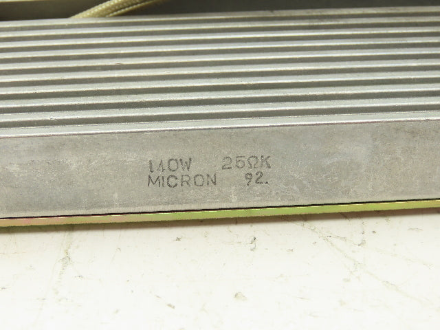Micron 92 93 Fixed Square Body Resistors 140W 25ΩK With Two 70W 50ΩK Units
