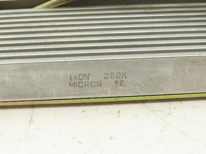 Micron 92 93 Fixed Square Body Resistors 140W 25ΩK With Two 70W 50ΩK Units