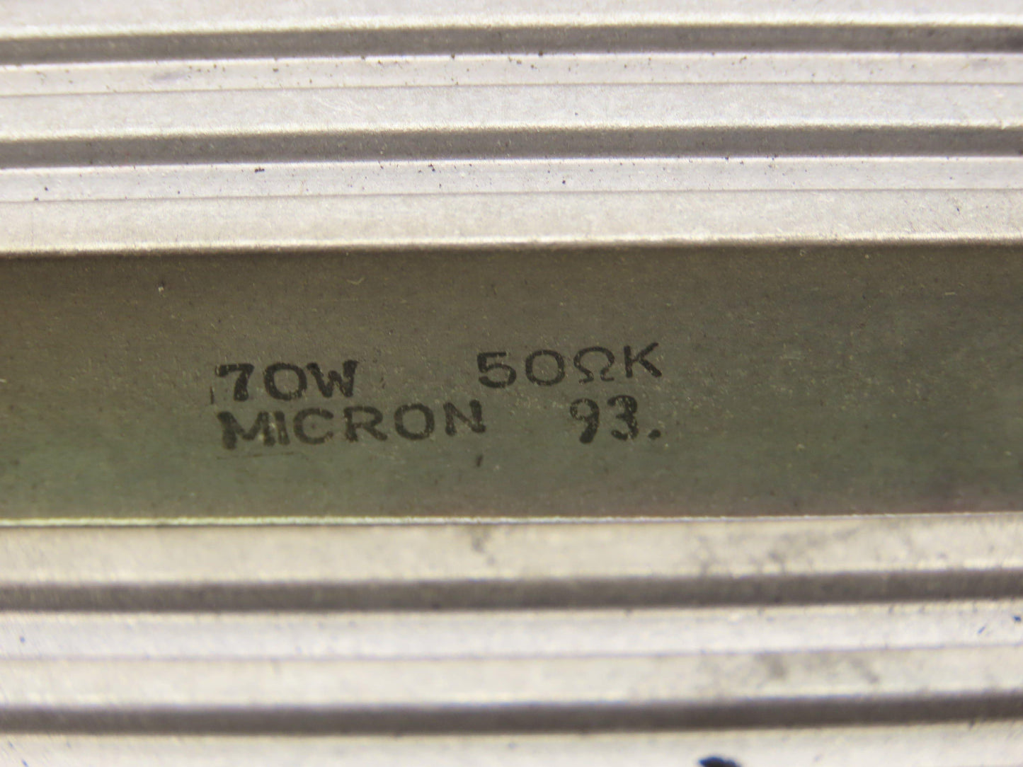 Micron 92 93 Fixed Square Body Resistors 140W 25ΩK With Two 70W 50ΩK Units