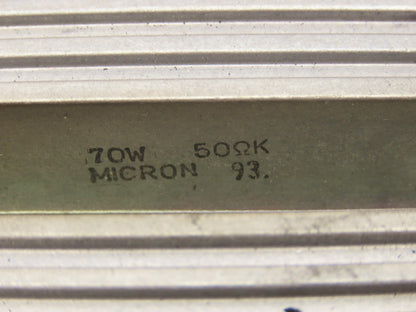Micron 92 93 Fixed Square Body Resistors 140W 25ΩK With Two 70W 50ΩK Units