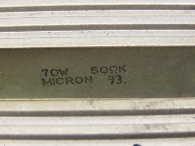 Micron 92 93 Fixed Square Body Resistors 140W 25ΩK With Two 70W 50ΩK Units
