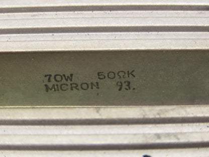 Micron 92 93 Fixed Square Body Resistors 140W 25ΩK With Two 70W 50ΩK Units