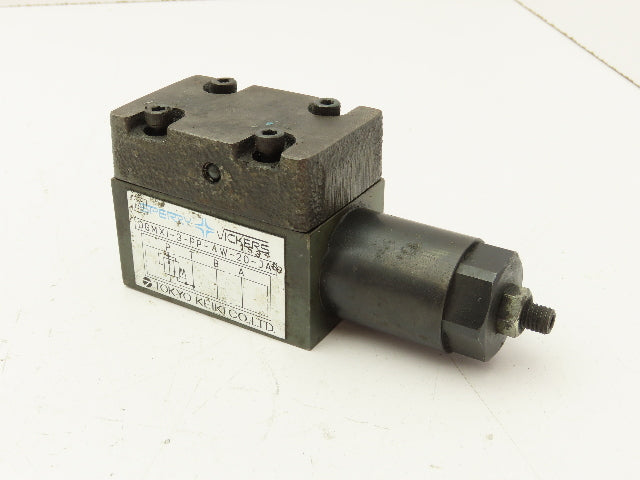Vickers DGMX1-3-PP-AW-20-JA Sperry Hydraulic Pressure Reducing Valve