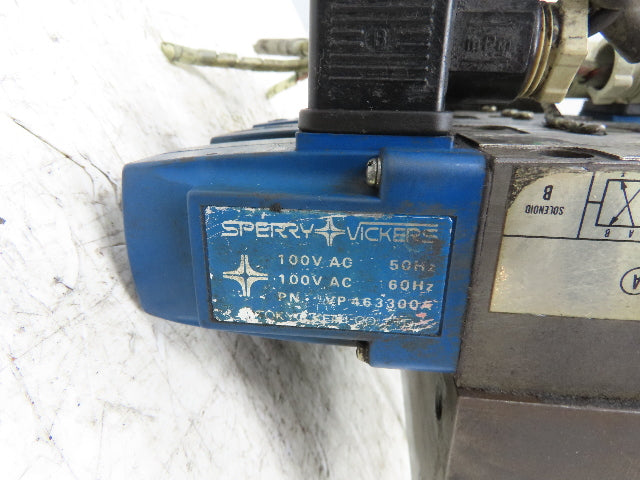 Vickers DG4V-3-2N-U-T-11-JA-S310 Sperry Hydraulic Direction Control Valve Block