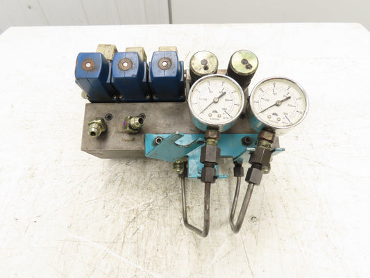 Vickers DG4V-3-2N-U-T-11-JA-S310 Sperry Hydraulic Direction Control Valve Block