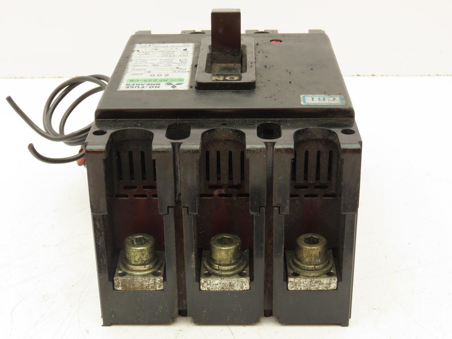 Mitsubishi Electric NF225-CB No Fuse Breaker 200A 3 Pole 500V