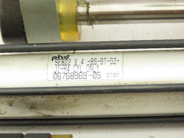 PHD SEB22 Pneumatic Thruster Guided Cylinder Gantry Slide 3/4" Bore 4" Stroke