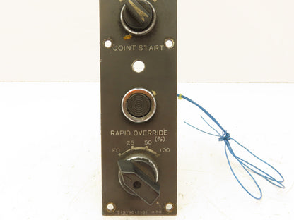 Mazak 31576015931 Tailstock Spindle Control Panel Selector Switch Slant Turn 30