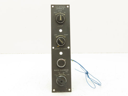 Mazak 31576015931 Tailstock Spindle Control Panel Selector Switch Slant Turn 30