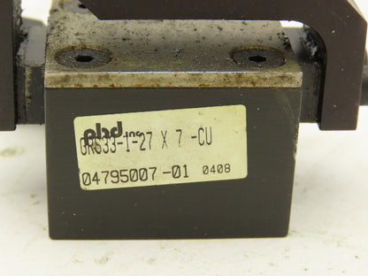 PHD GRS33-1-27x7-CU Pneumatic Parallel 2-Finger Gripper Cylinder 7mm Jaw Travel