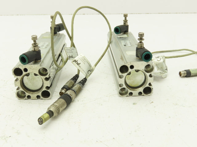 PHD CTS2U 20x3-1/2-M Pneumatic Guided Cylinder Non-Rotating 3.5" Stroke Lot of 2
