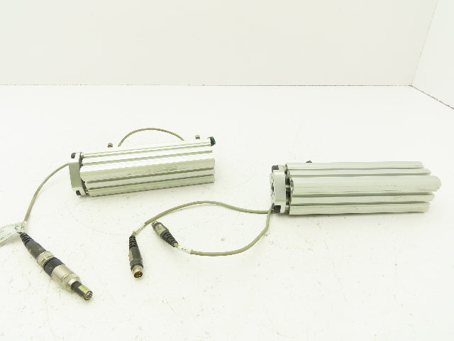 PHD CTS2U 20x3-1/2-M Pneumatic Guided Cylinder Non-Rotating 3.5" Stroke Lot of 2