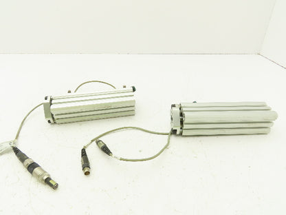 PHD CTS2U 20x3-1/2-M Pneumatic Guided Cylinder Non-Rotating 3.5" Stroke Lot of 2