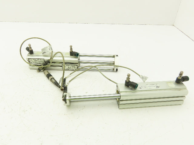 PHD CTS2U 20x3-1/2-M Pneumatic Guided Cylinder Non-Rotating 3.5" Stroke Lot of 2