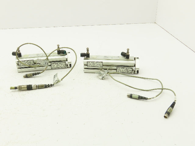 PHD CTS2U 20x3-1/2-M Pneumatic Guided Cylinder Non-Rotating 3.5" Stroke Lot of 2