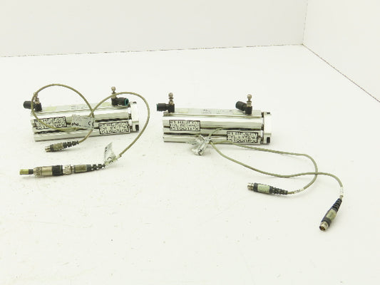 PHD CTS2U 20x3-1/2-M Pneumatic Guided Cylinder Non-Rotating 3.5" Stroke Lot of 2