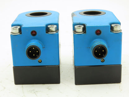 Weber Bi15R-W30-DAP6X-H1141 Proximity Switch Blue Sensor Ring  Lot of 2