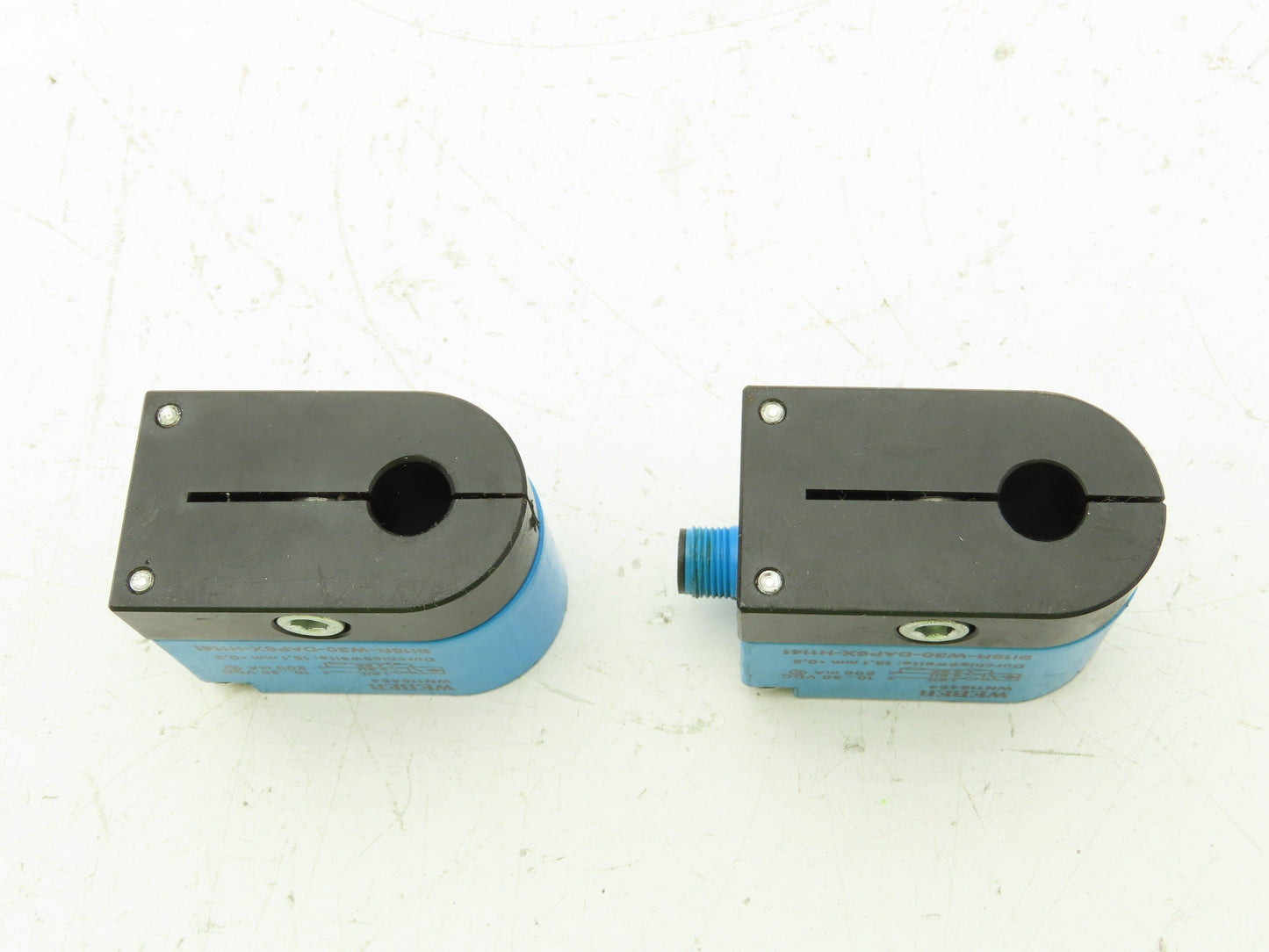 Weber Bi15R-W30-DAP6X-H1141 Proximity Switch Blue Sensor Ring  Lot of 2
