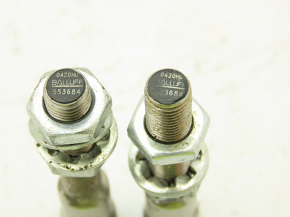 Balluff 553684 Proximity Switch Sensor 4-Pin  Lot of 2