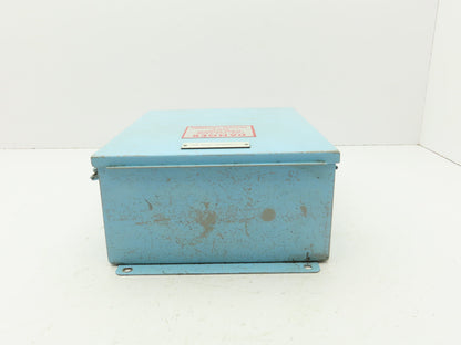 Wiegmann B121005CH Electrical Enclosure Box with 1492-H Terminal Blocks 12x10x5"