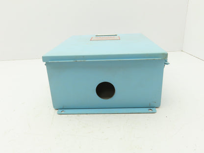 Wiegmann B121005CH Electrical Enclosure Box with 1492-H Terminal Blocks 12x10x5"
