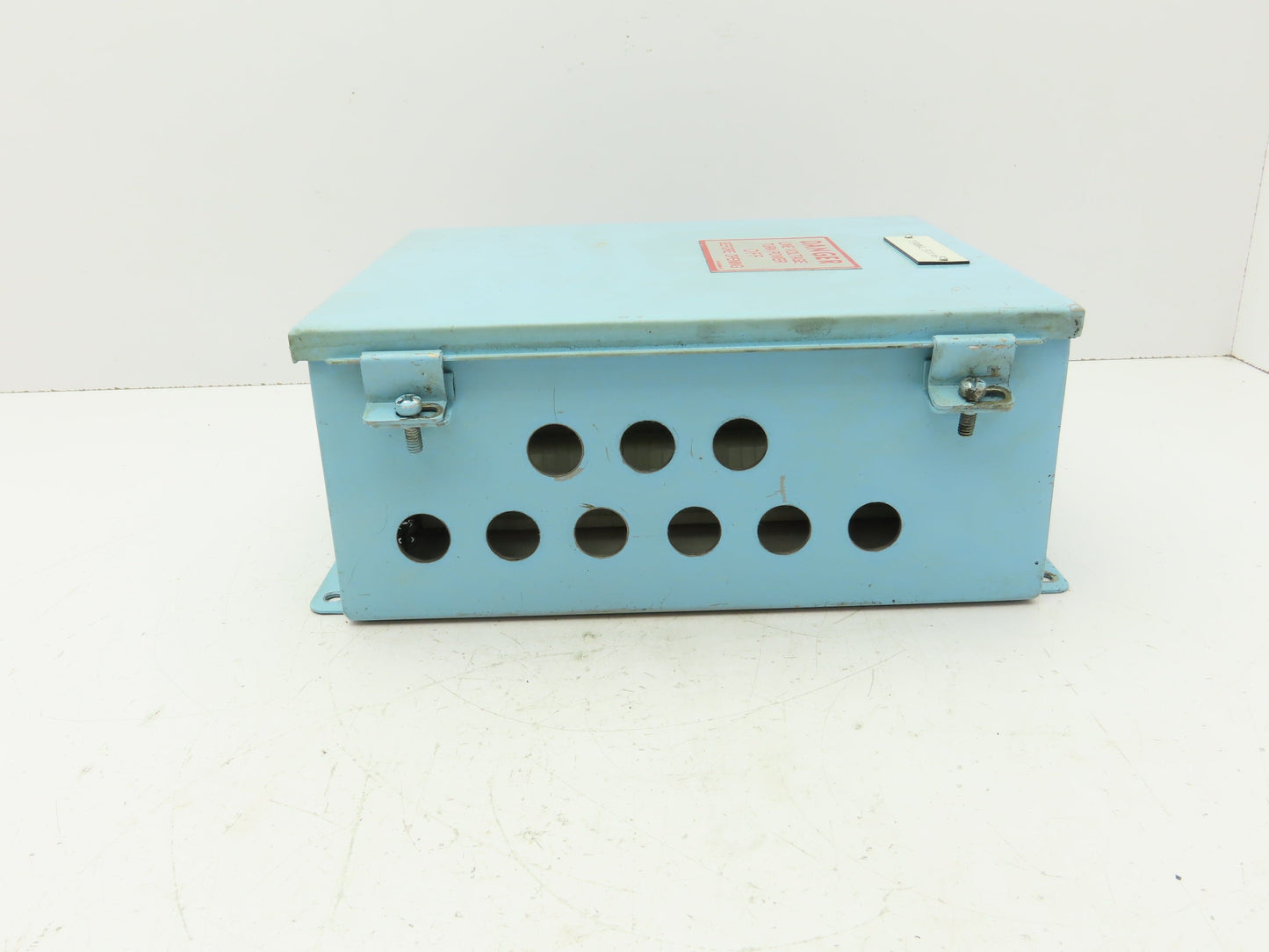 Wiegmann B121005CH Electrical Enclosure Box with 1492-H Terminal Blocks 12x10x5"