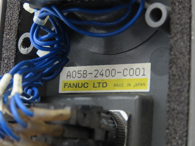 Fanuc A05B-2400-C001 R-J3 System Pushbutton Control Panel Unit