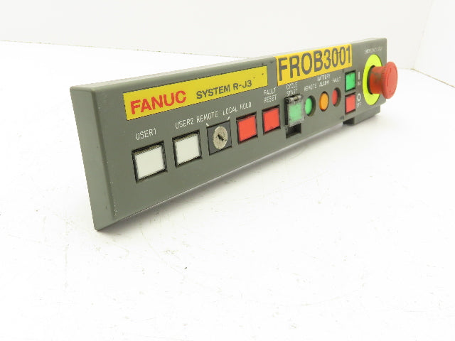Fanuc A05B-2400-C001 R-J3 System Pushbutton Control Panel Unit