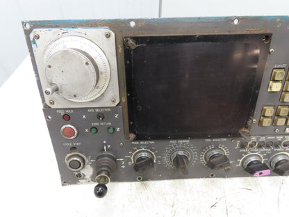 Fanuc TR-9DK1 Yamazki Slant Turn 30 Control Panel Unit System 6T