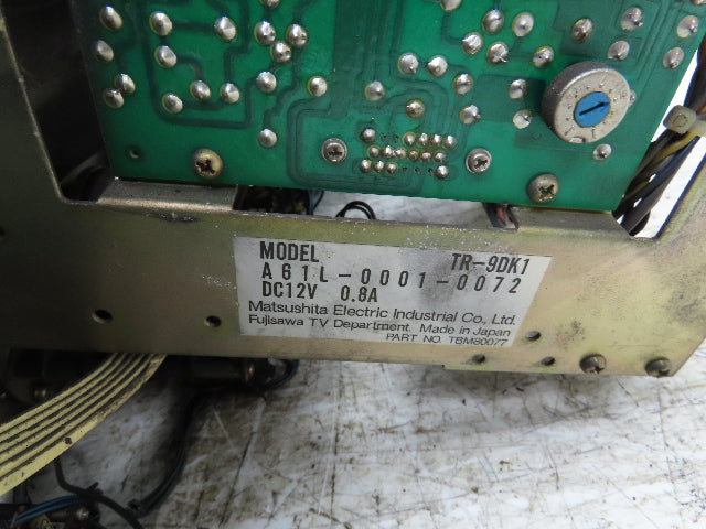 Fanuc TR-9DK1 Yamazki Slant Turn 30 Control Panel Unit System 6T